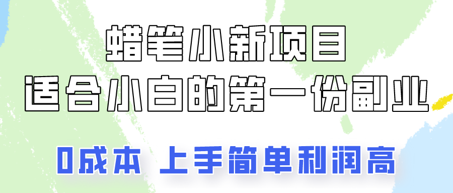 蜡笔小新项目拆解，0投入，0成本，小白一个月也能多赚3000+ - 中赚网创-中赚网创