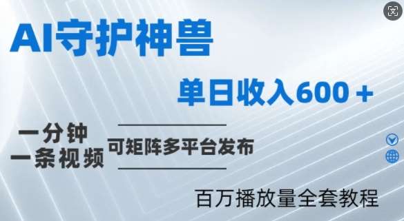 制作各省守护神，100多W播放量的视频只需要1分钟就能完成【揭秘】 - 中赚网创-中赚网创